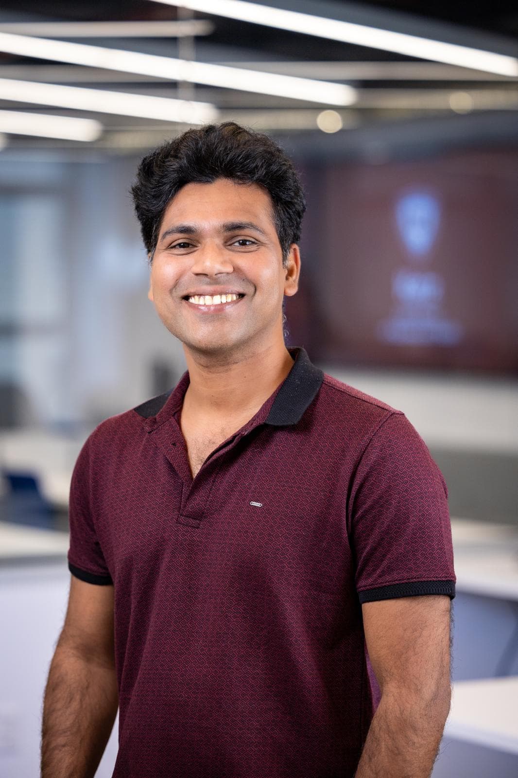 Professional portrait of Lakshmikar Reddy Polamreddy